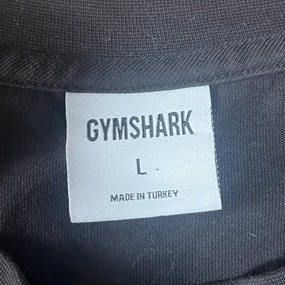 Gymshark Shirt Mens Larg Black Lifting Club Graphic Gym Fitness Workout Training - Picture 2 of 9